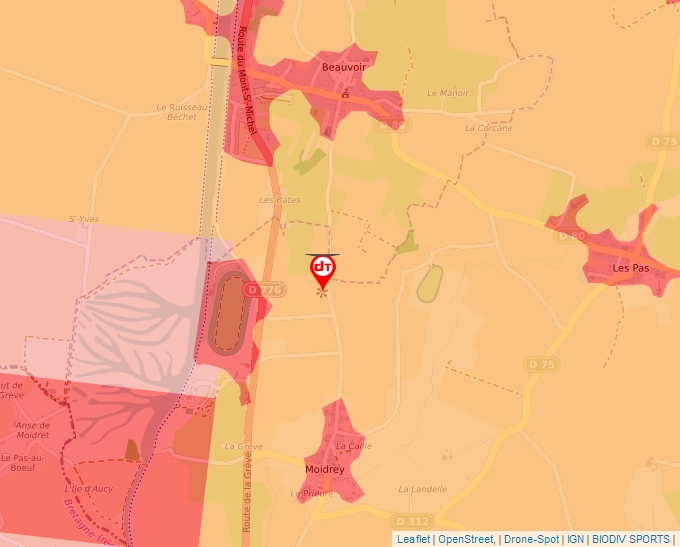 Carte Géoportail pour les drones de loisir