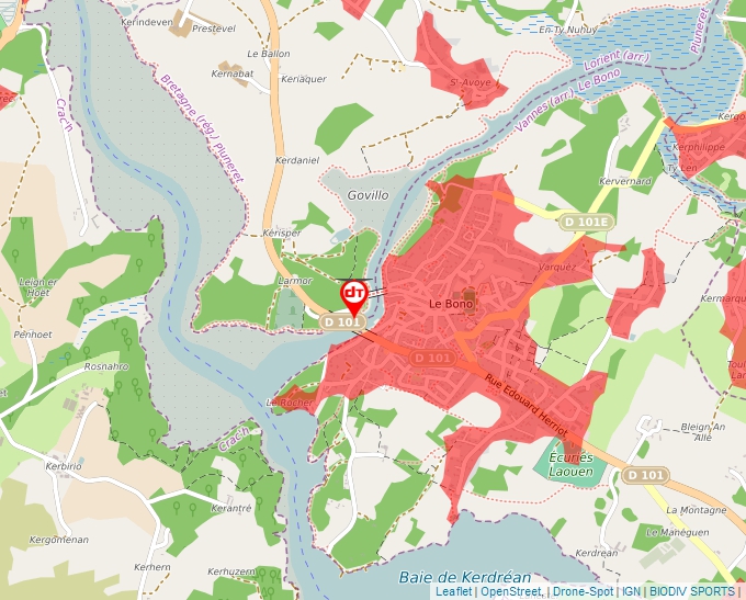 Carte Géoportail pour les drones de loisir