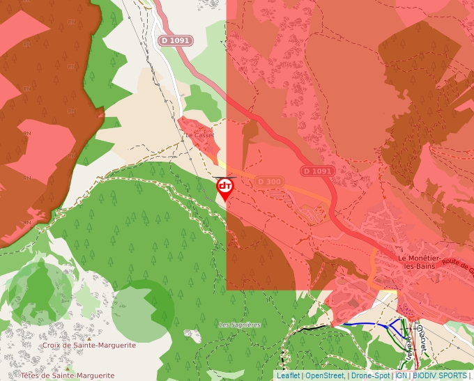 Carte Géoportail pour les drones de loisir