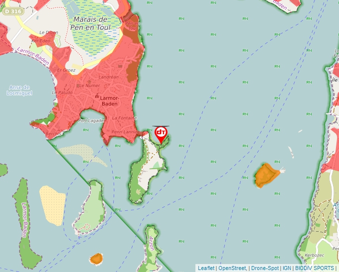 Carte Géoportail pour les drones de loisir