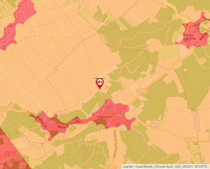 Carte Géoportail pour les drones de loisir