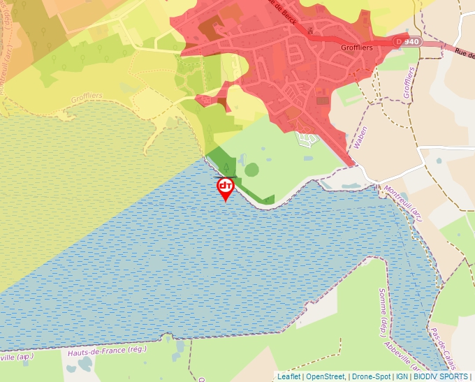 Carte Géoportail pour les drones de loisir