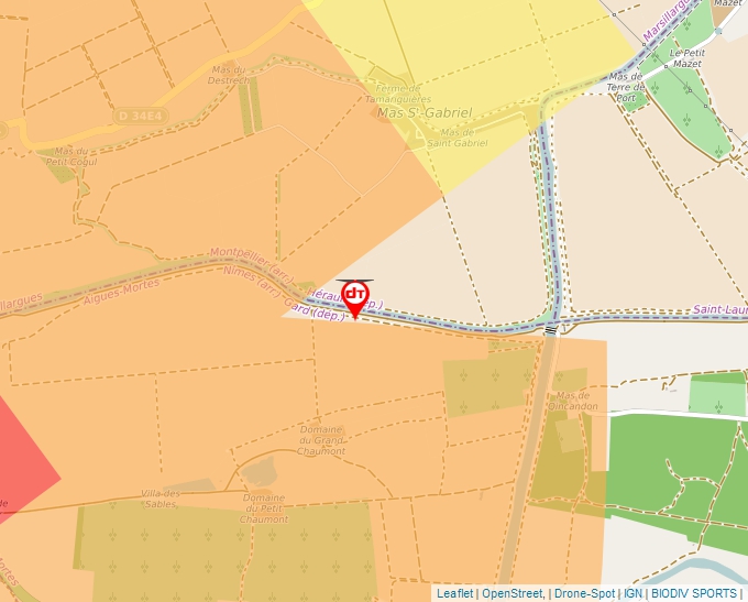 Carte Géoportail pour les drones de loisir