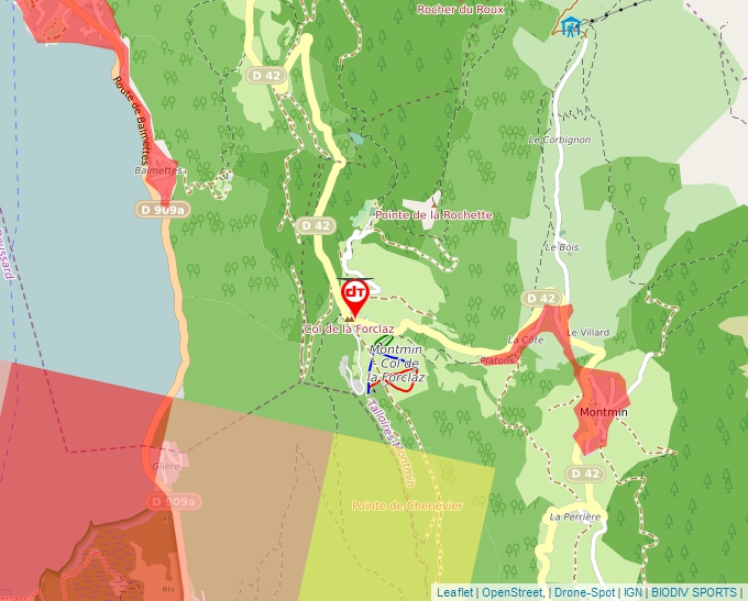 Carte Géoportail pour les drones de loisir