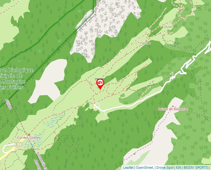 Carte Géoportail pour les drones de loisir