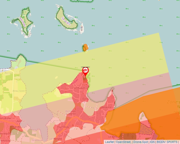 Carte Géoportail pour les drones de loisir