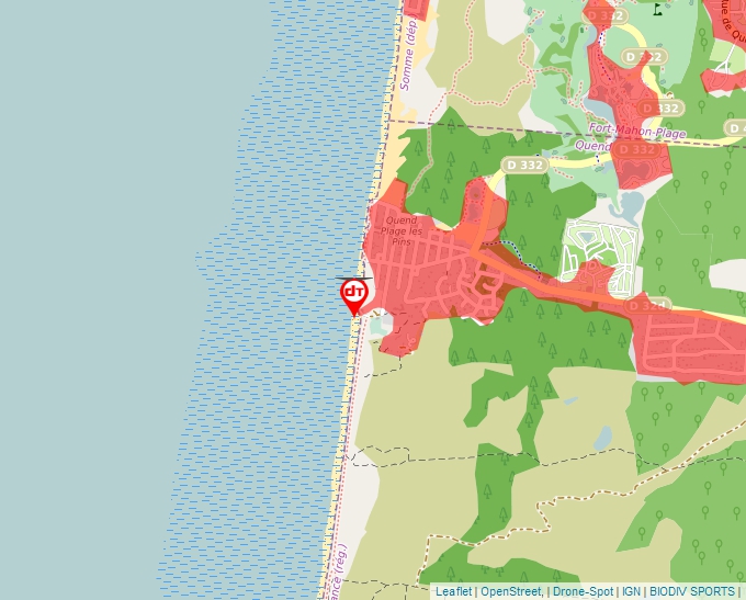 Carte Géoportail pour les drones de loisir