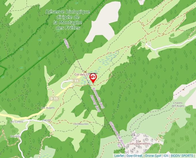 Carte Géoportail pour les drones de loisir