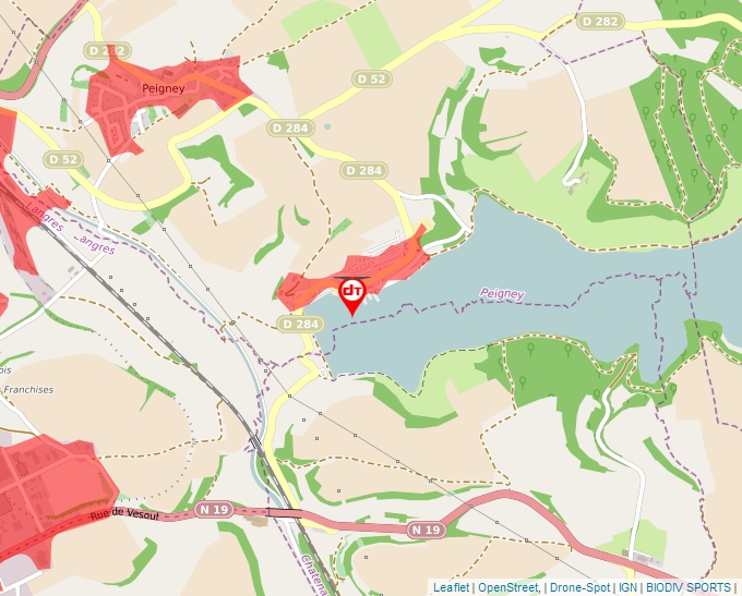 Carte Géoportail pour les drones de loisir