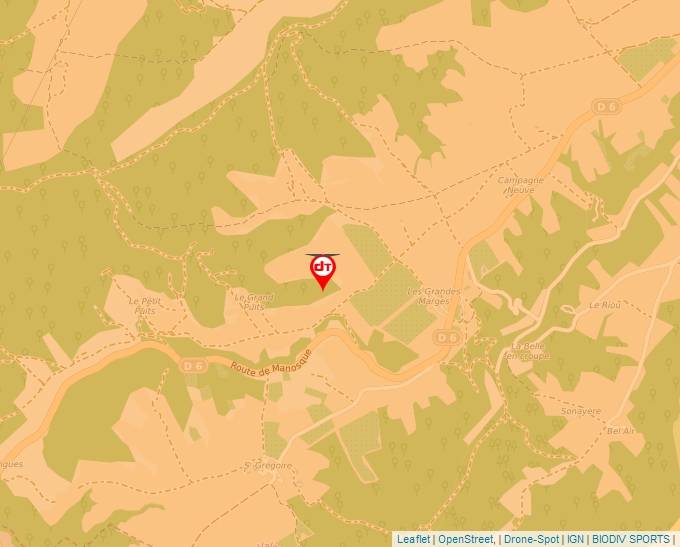 Carte Géoportail pour les drones de loisir