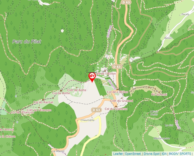 Carte Géoportail pour les drones de loisir