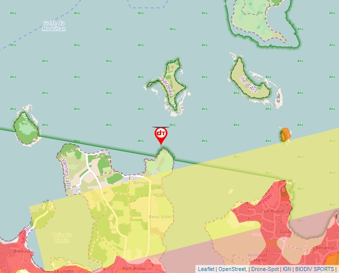 Carte Géoportail pour les drones de loisir
