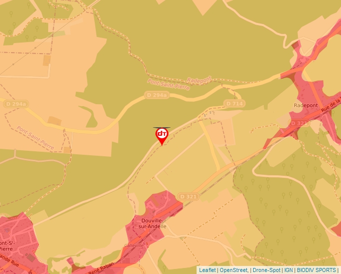 Carte Géoportail pour les drones de loisir