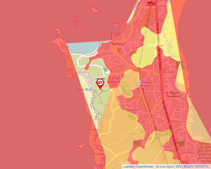 Carte Géoportail pour les drones de loisir