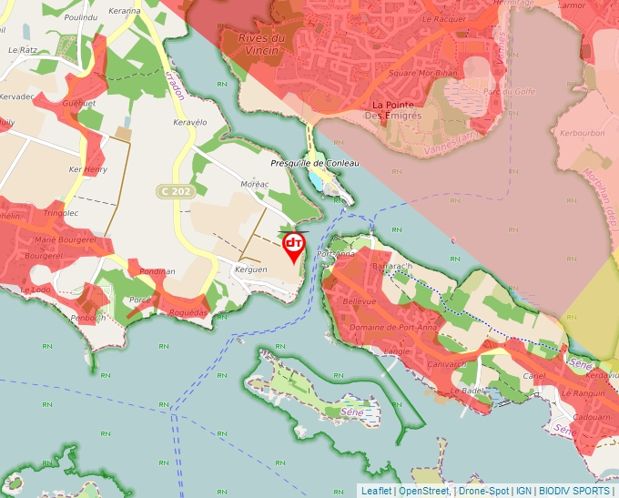 Carte Géoportail pour les drones de loisir