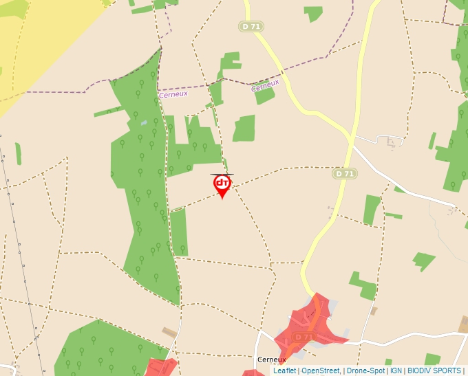 Carte Géoportail pour les drones de loisir