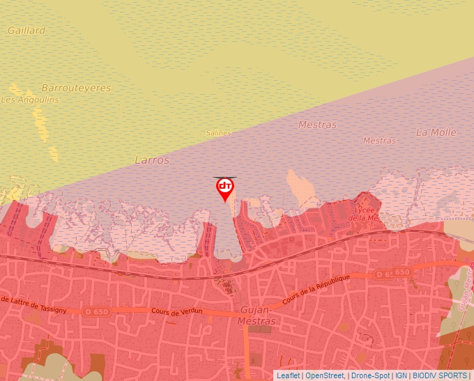 Carte Géoportail pour les drones de loisir