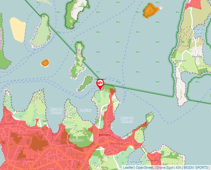 Carte Géoportail pour les drones de loisir