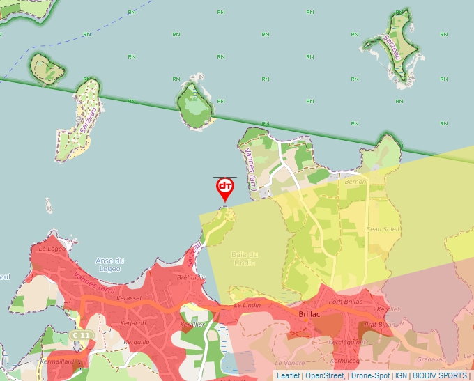 Carte Géoportail pour les drones de loisir