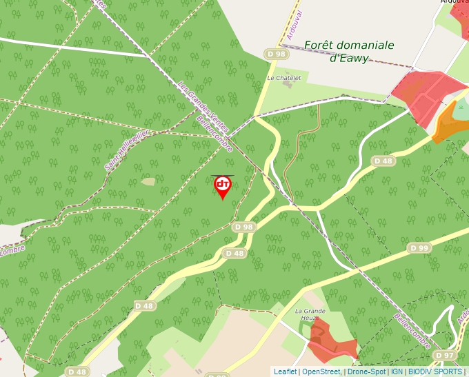 Carte Géoportail pour les drones de loisir