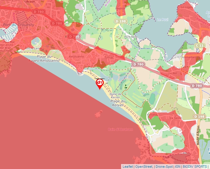 Carte Géoportail pour les drones de loisir