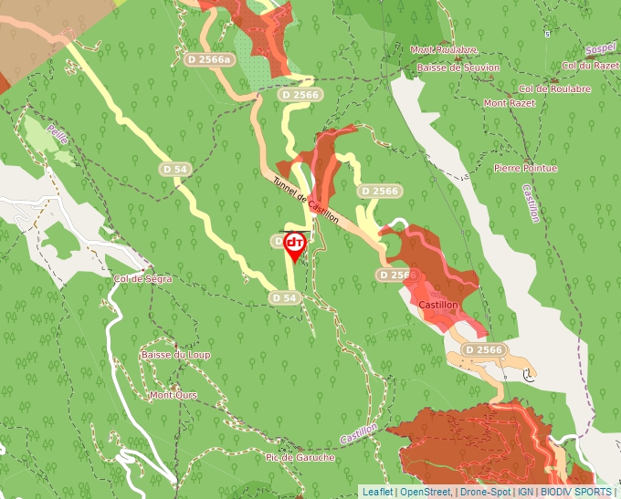 Carte Géoportail pour les drones de loisir