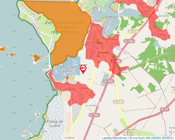 Carte Géoportail pour les drones de loisir