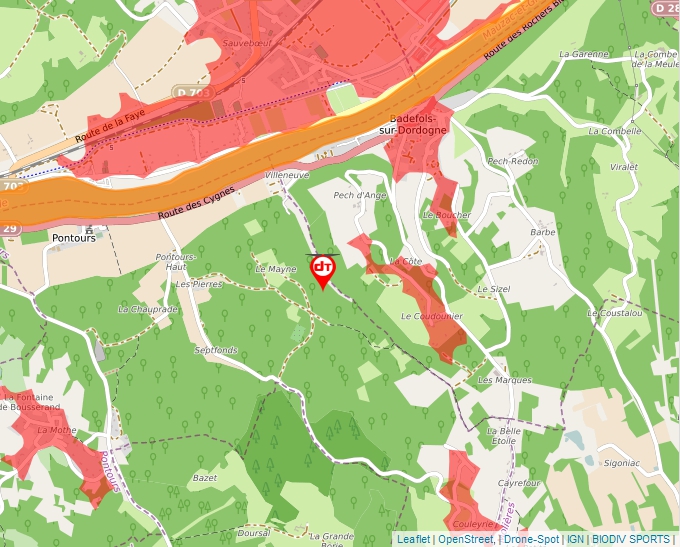 Carte Géoportail pour les drones de loisir
