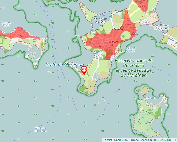 Carte Géoportail pour les drones de loisir