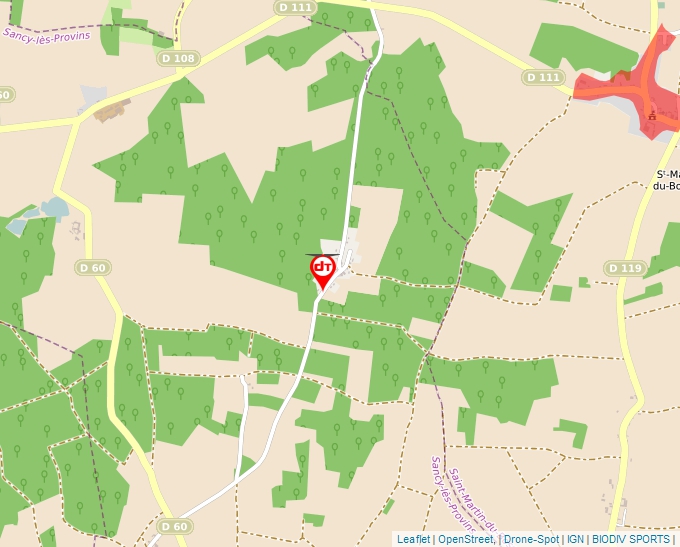 Carte Géoportail pour les drones de loisir