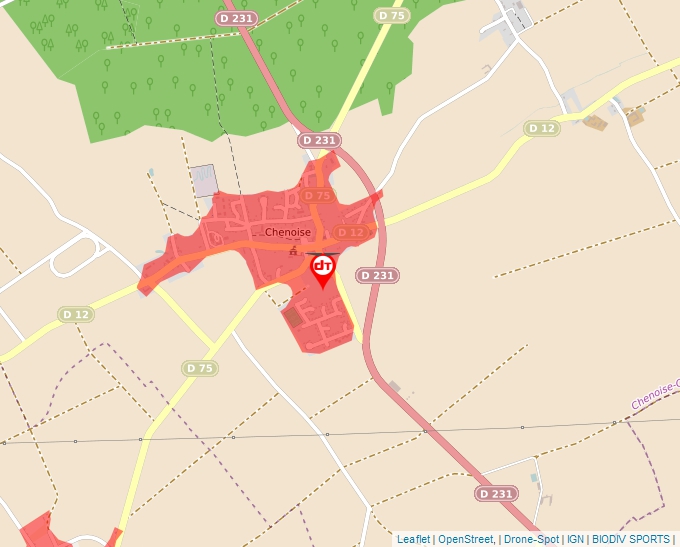 Carte Géoportail pour les drones de loisir