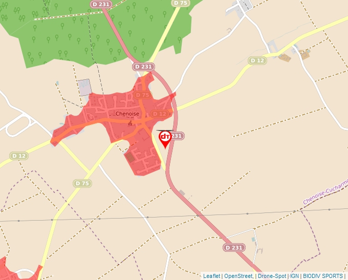 Carte Géoportail pour les drones de loisir
