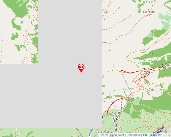 Carte Géoportail pour les drones de loisir