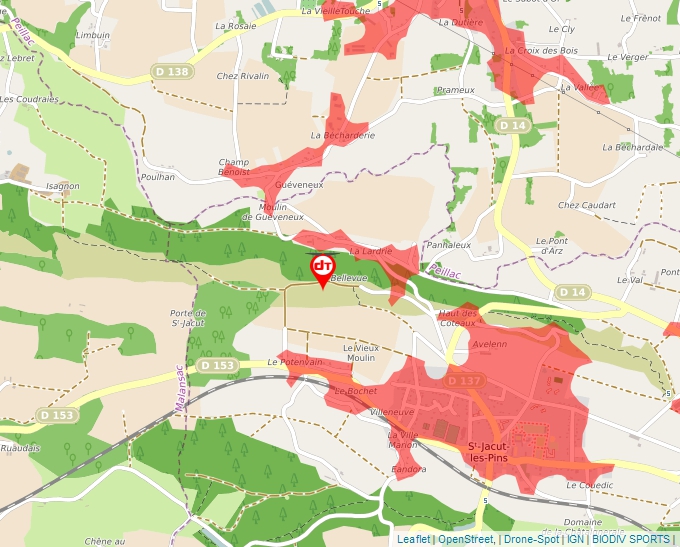Carte Géoportail pour les drones de loisir