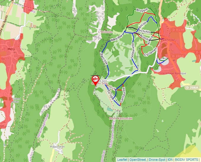 Carte Géoportail pour les drones de loisir