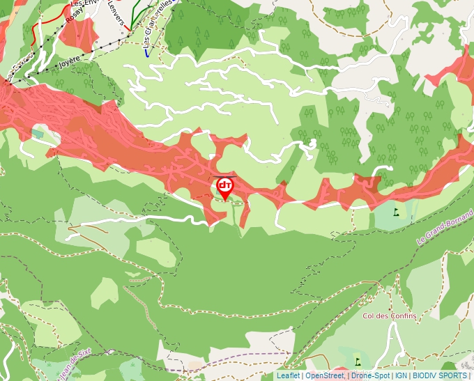 Carte Géoportail pour les drones de loisir