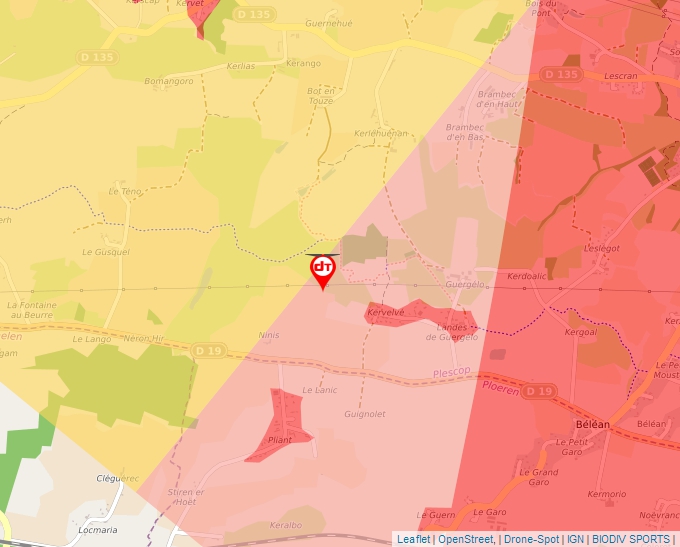 Carte Géoportail pour les drones de loisir