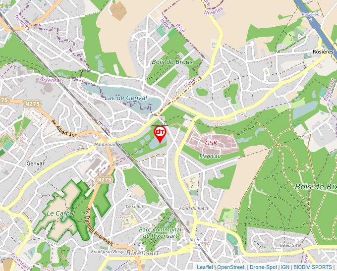 Carte Géoportail pour les drones de loisir