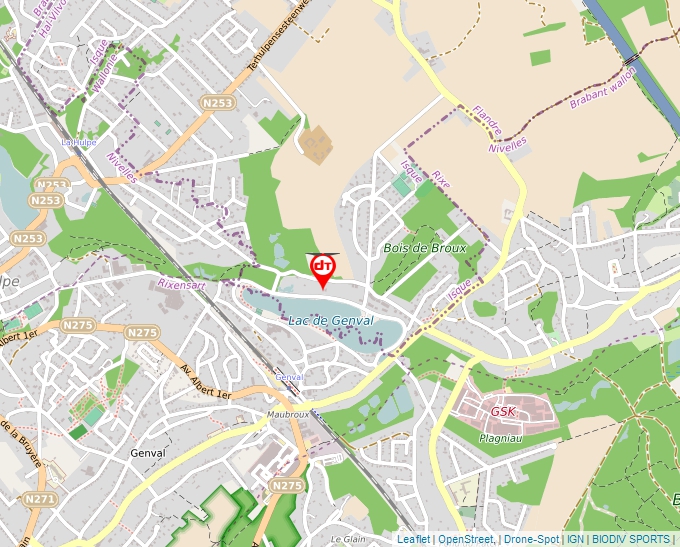 Carte Géoportail pour les drones de loisir