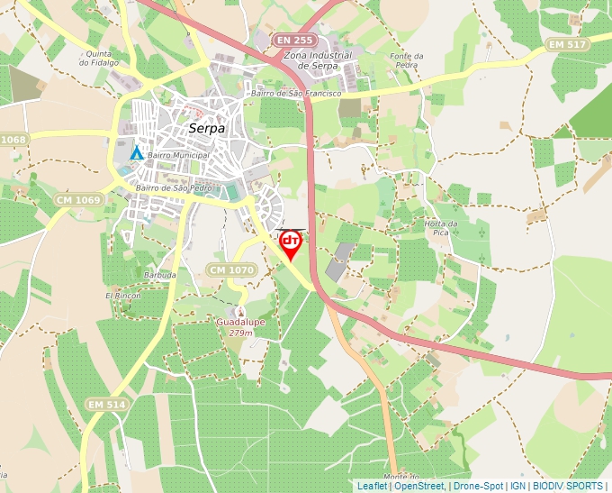 Carte Géoportail pour les drones de loisir