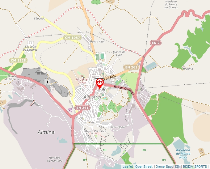 Carte Géoportail pour les drones de loisir