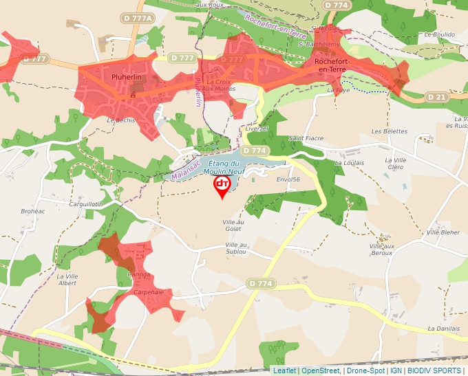Carte Géoportail pour les drones de loisir