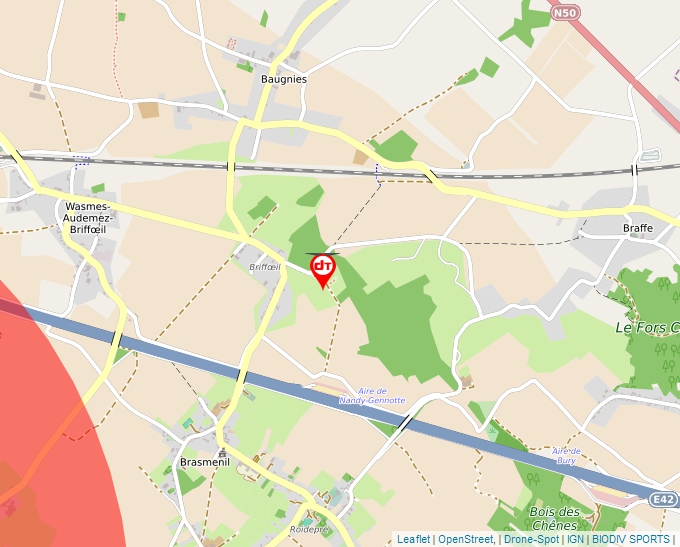 Carte Géoportail pour les drones de loisir