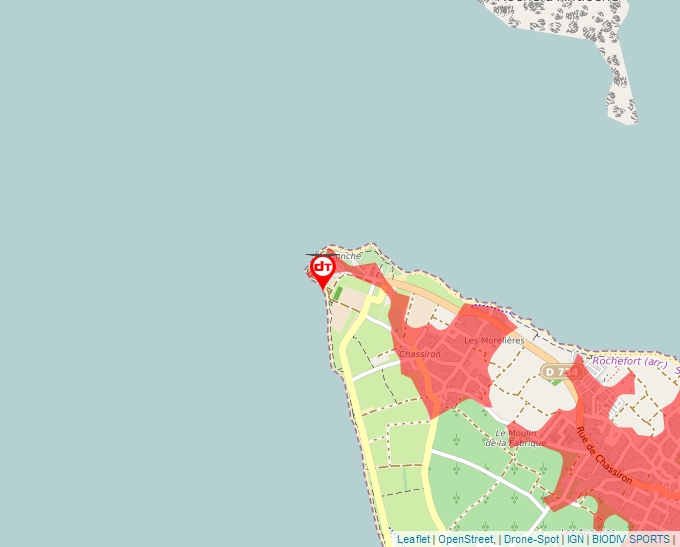 Carte Géoportail pour les drones de loisir