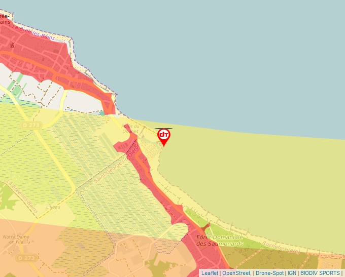 Carte Géoportail pour les drones de loisir