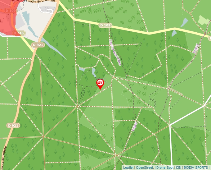 Carte Géoportail pour les drones de loisir