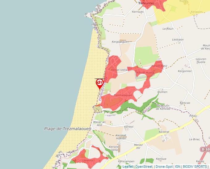 Carte Géoportail pour les drones de loisir