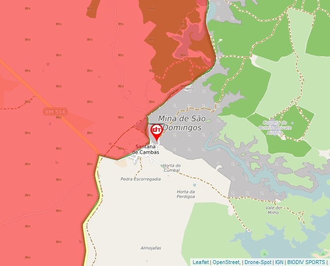 Carte Géoportail pour les drones de loisir