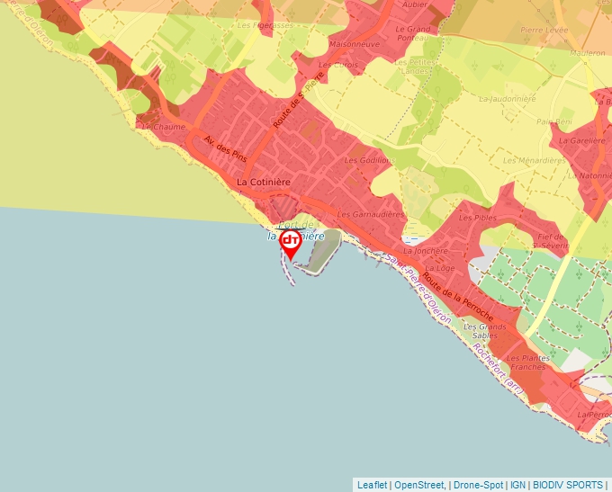 Carte Géoportail pour les drones de loisir