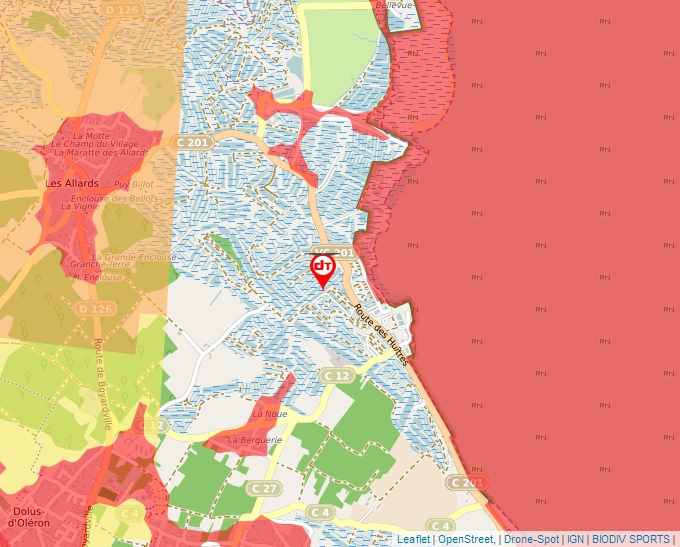 Carte Géoportail pour les drones de loisir